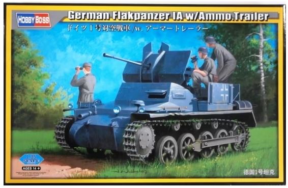 Hobby Boss 80147 German Flakpanzer IA w/ Ammo Trailer