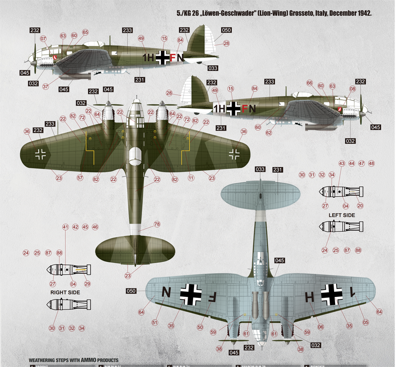 ***PREORDER - NOT IN STOCK BORDER MODELS BF018 1/35 WW2 German Bomber He 111H-6 ***PREORDER - NOT IN STOCK
