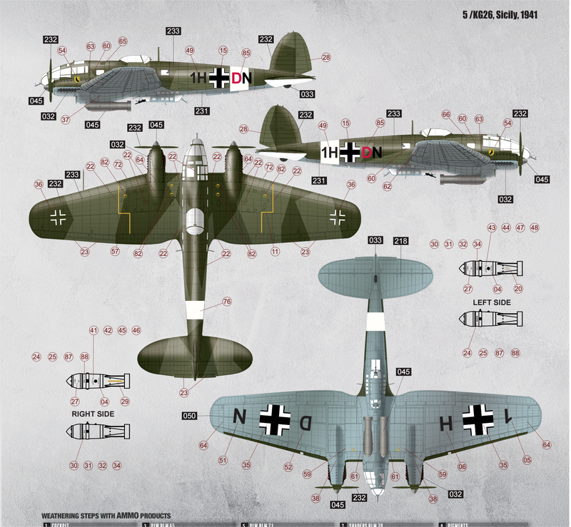 ***PREORDER - NOT IN STOCK BORDER MODELS BF018 1/35 WW2 German Bomber He 111H-6 ***PREORDER - NOT IN STOCK