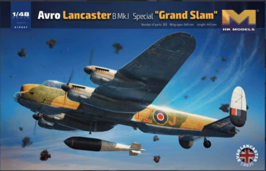 HK Models 01F007 1/48 Avro Lancaster B Mk.I Special "Grand Slam"