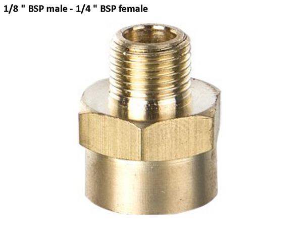 Value Air HS-A4 Airbrush Pressure Adjust Valve 1/8 " BSP male - 1/4 " BSP female