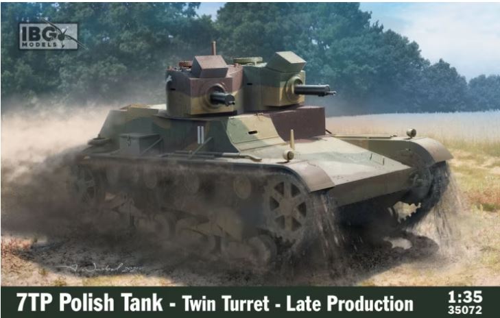 IBG 35072 1/35 7TP Polish Tank - Twin Turret Late production
