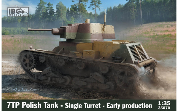 IBG 35070 1/35 7TP Polish Tank - Single Turret - early production