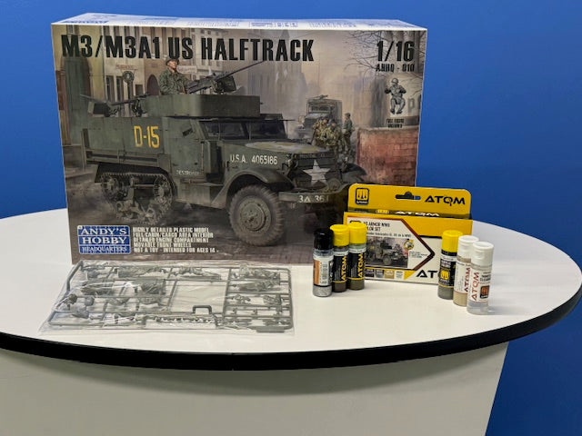 AHHQ010X 1/16 M3/M3A1 U.S. Halftrack BLACK FRIDAY BUNDLE