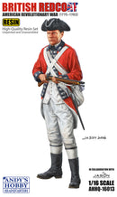 ***PREORDER - NOT IN STOCK Andy's Hobby Headquarters 16013 1/16 BRITISH RED COAT RESIN FIGURE