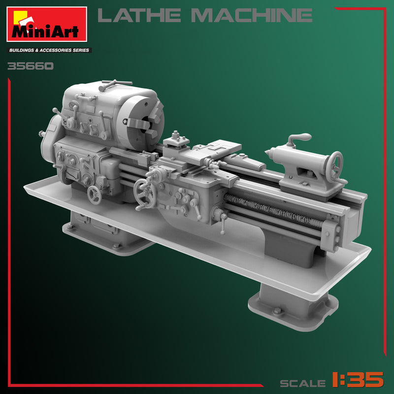 MiniArt 35660 1/35 LATHE MACHINE