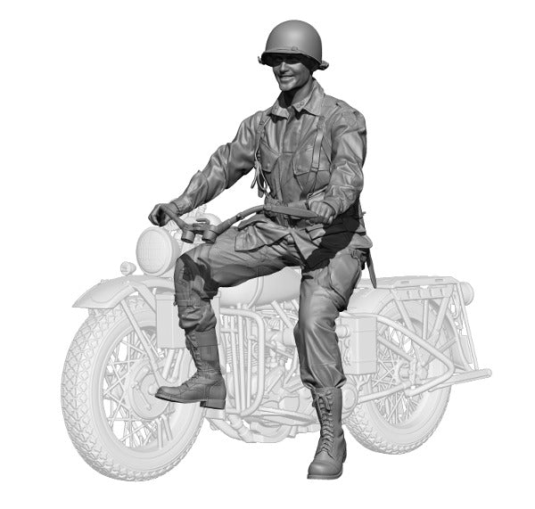 H3 Models 16108 1/16 WW2 U.S.  Para "Ironhorse Rider" No bike