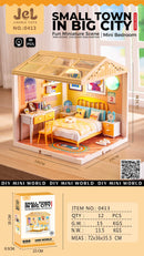 Jiaerle Toys JEL-0413 DIY Mini World - Mini Bedroom