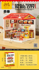 Jiaerle Toys JEL-0415 DIY Mini World  - Mini Delicious Fast Food