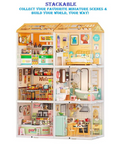 Jiaerle Toys JEL-0415 DIY Mini World  - Mini Delicious Fast Food