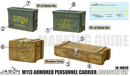 Jason Studios 16020 1/16 U.S. M113 Armored Personnel Carrier Accessory  Set