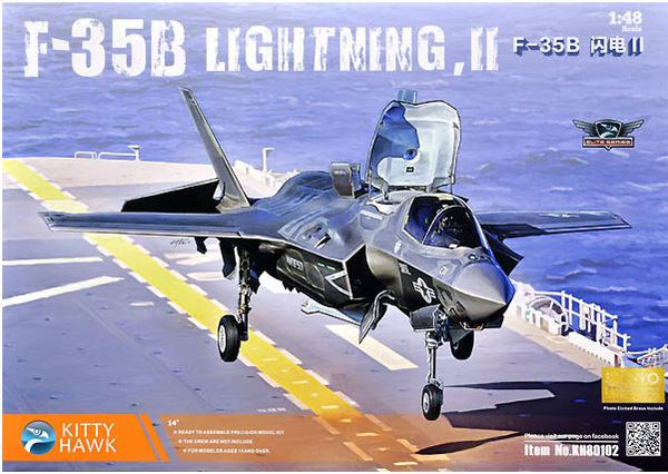 Kitty Hawk 80102 1/48  Lockheed-Martin F-35B Lightning II Version 3.0