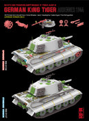Rye Field Model 5138 1/35 King Tiger Ardennes 1944 (Upgrade Version)