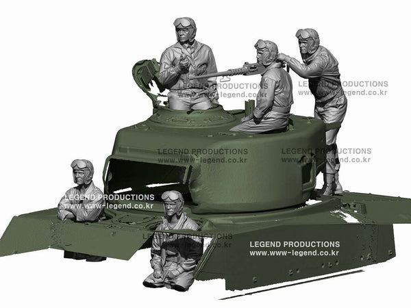 Legend LF4833 1/48 WW2 US Tank Crew set