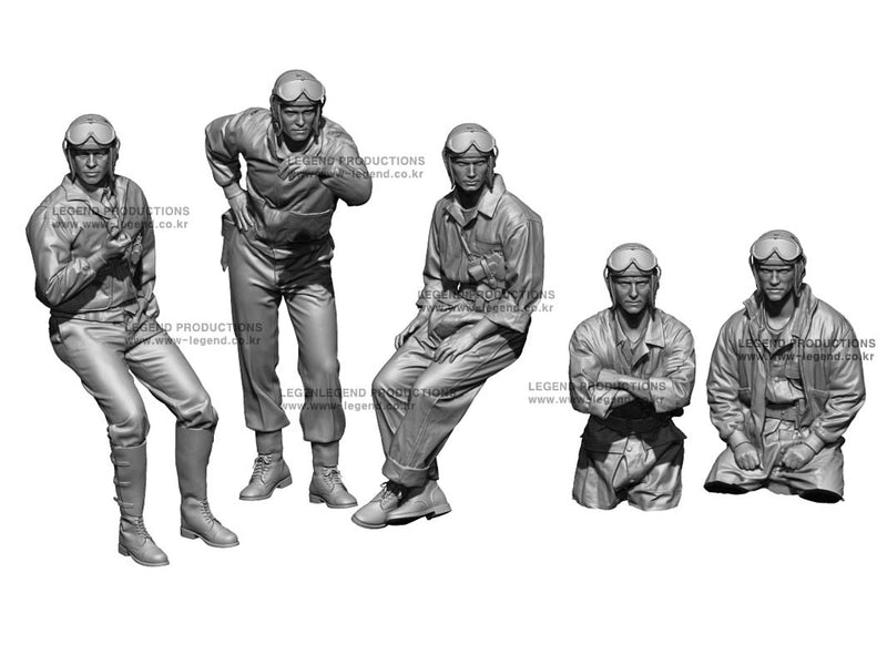 Legend LF0145 1/35 WWII Tank Crew Set