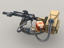 Legend LF3D056 1/35 M134 MMC System w/3,000 Rd Ammo Box Set