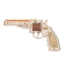 Robotime LQ401 Corsac M60 DIY Wooden Rubber Band Revolver