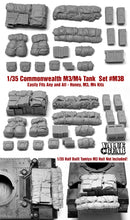 Value Gear VG-M3B 1/35 M3/M4 Stuart/Honey or Sherman Stowage Set - Commonwealth (for any kit)