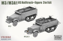 AHHQ010 1/16 M3/M3A1 U.S. Halftrack