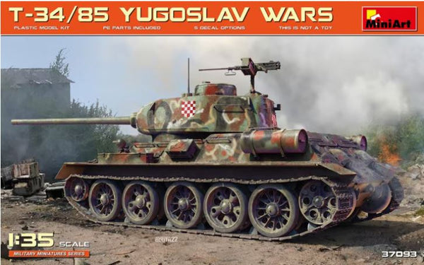 MiniArt 37093 1/35 T-34/85 Yugoslav Wars