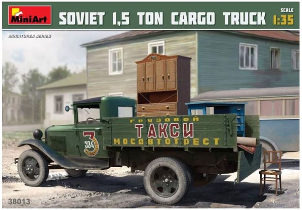 MiniArt 38013 1/35 Soviet 1,5 t. Cargo Truck