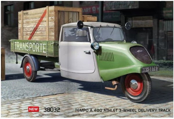 MiniArt 38032 1/35 Tempo A 400 Athlet 3-Wheel Delivery Truck