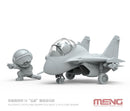 Meng Carrier-Based Fighter Pla Navy J-15 Flying Shark - Egg Plane