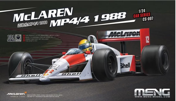 Meng CS007 1/24 McLaren MP4/4 1988