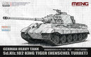 Meng 72-011 1/72 German Heavy Tank Sd.Kfz. 182 King Tiger (Henschel Turret)