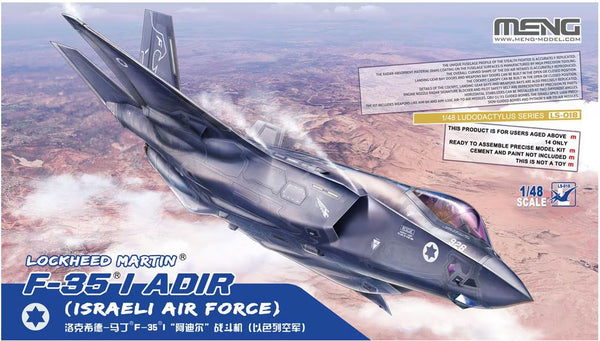 Meng LS018 1/48 Lockheed Martin F-35I Adir (Israeli Airforce)