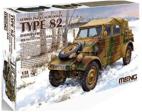 Meng VS016 1/35 German Pkw.K1 Kübelwagen Type 82 (Eastern Front)