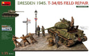 MiniArt 36064  1/35 Dresden 1945 - T-34/85 Field Repair