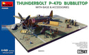 MiniArt 48018 1/48 P-47D Thunderbolt "Bubbletop" with base and Accessories Big Kit