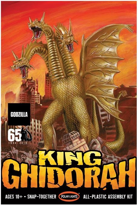 POLAR LIGHTS 962 1/144 King Ghidorah - Godzilla series