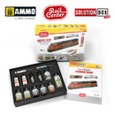AMMO by Mig R-1201 RAIL CENTER Solution Box- American Trains All Weathering Products