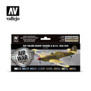 Vallejo 71.163 Air War Color: RAF colors Desert Scheme & M.T.O. 1940-1945