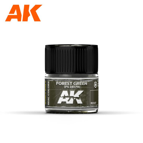 AK Interactive RC027 Real Colors : Forest Green FS 34079  10ml