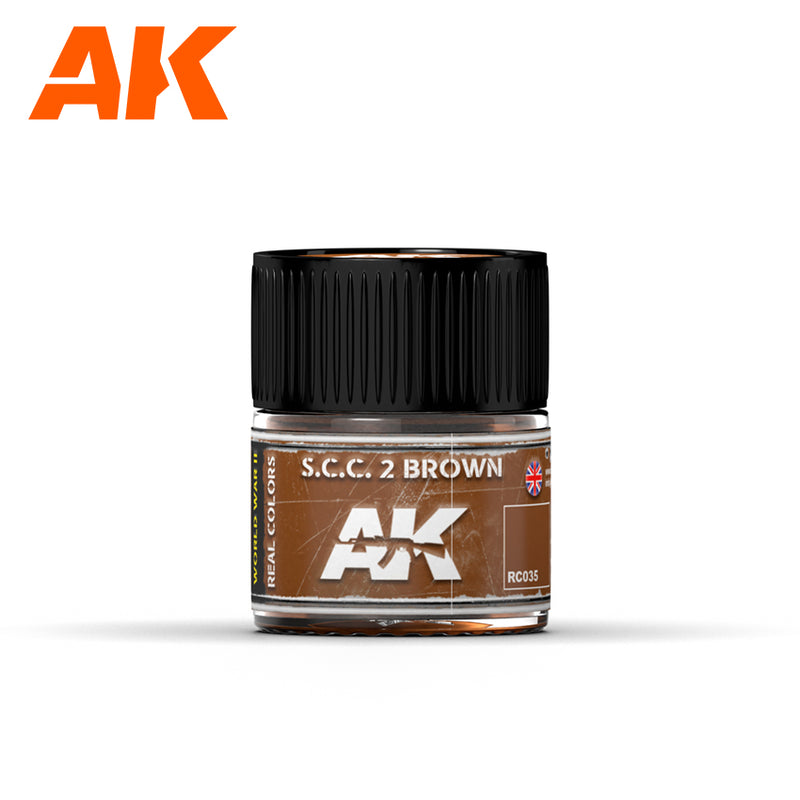 AK Interactive RC035 Real Colors S.C.C. 2 Brown