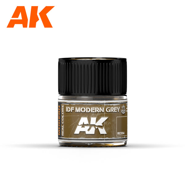 AK Interactive RC094 Real Colors IDF Modern Grey 10ml