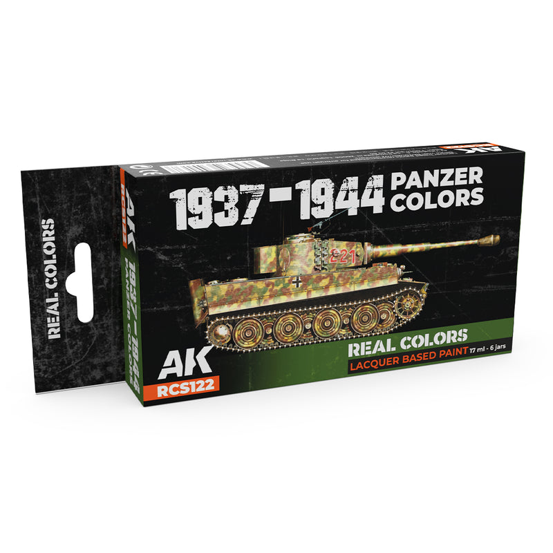 AK Interactive RCS122 Real Colors: WWII Germany 1937-1944 Panzer Colors