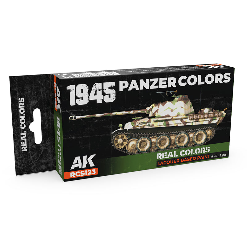 AK Interactive RCS123 Real Colors: WWII Germany 1945 Panzer Colors