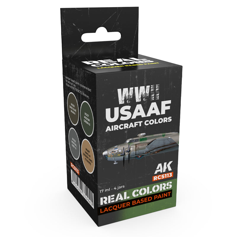 AK Interactive RCS113 Real Colors: WWII USAAF Aircraft Colors