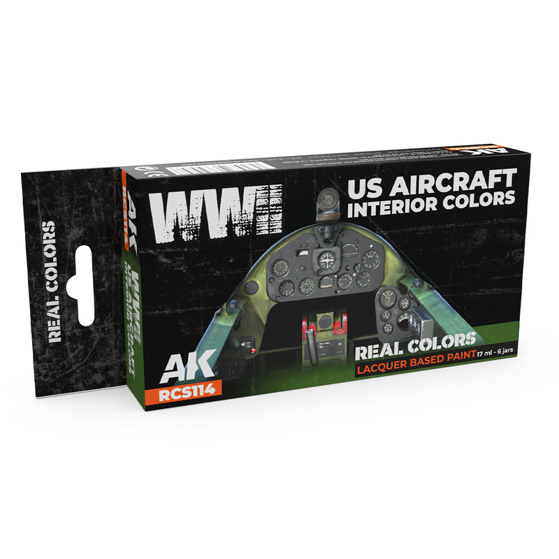 AK Interactive RCS114 Real Colors:WWII US Aircraft Interior Colors