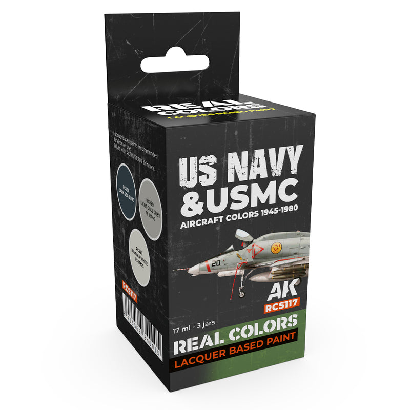 AK Interactive RCS117 Real Colors: US Navy & USMC Aircraft Colors 1945-1980