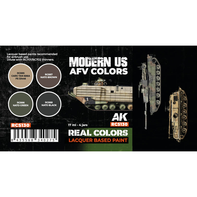 AK Interactive RCS130 Real Colors: US Army Modern AFV Colors