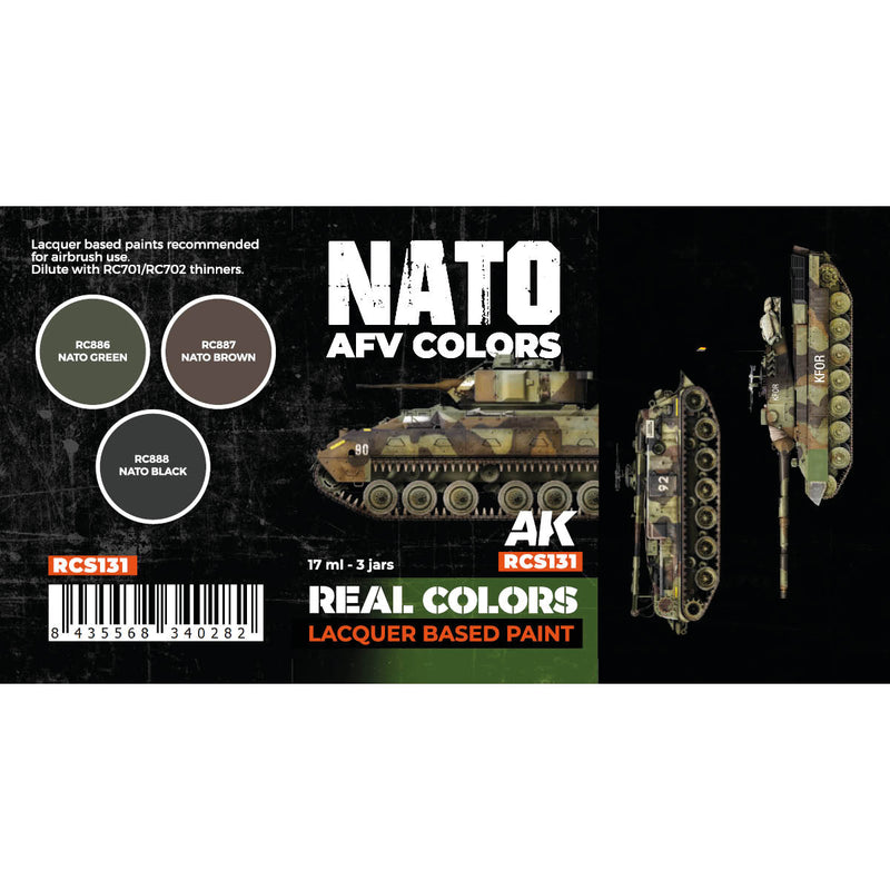 AK Interactive RCS131 Real Colors: NATO AFV Colors