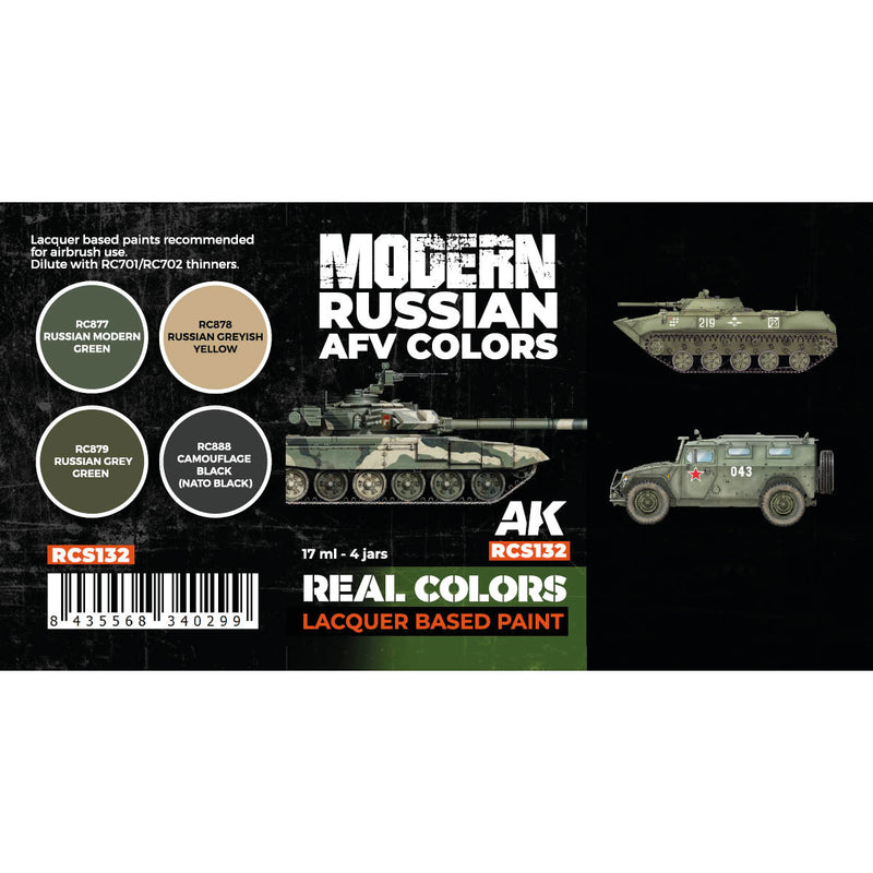 AK Interactive RCS132 Real Colors: Modern Russian AFV Colors