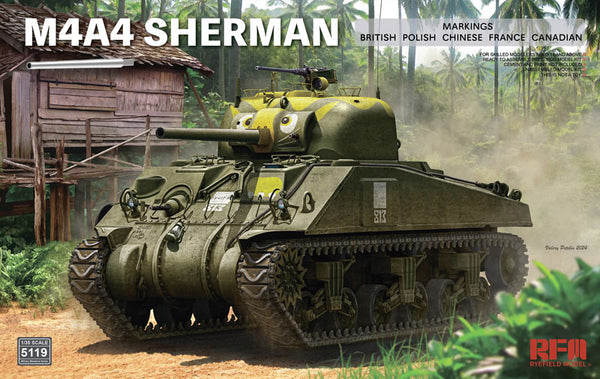 Rye Field Model 5119 1/35 M4A4 Sherman