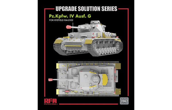 Rye Field Model 2062 1/35 Upgrade Set for Pz.Kpfw IV Ausf G (for RFM5102)
