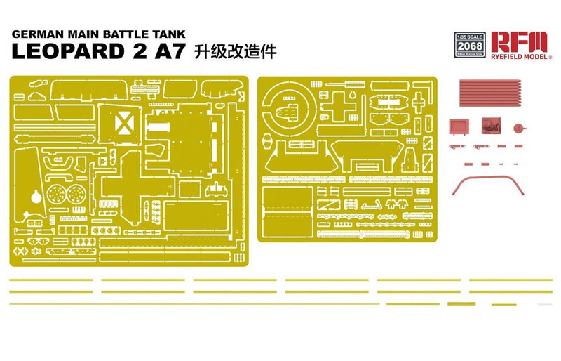 Rye Field Model 2068 1/35 Upgrade Set Leopard 2A7 (for RFM5108)